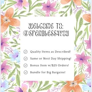 Floral Welcome Banner for Online Boutique